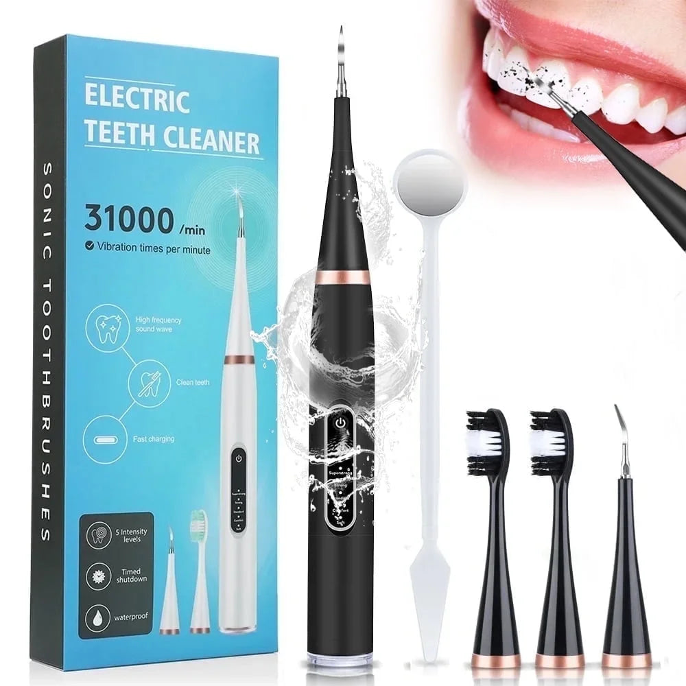 “SmilePro – Electric Toothbrush & Cleaner Set for a Brighter, Healthier Smile 😁✨