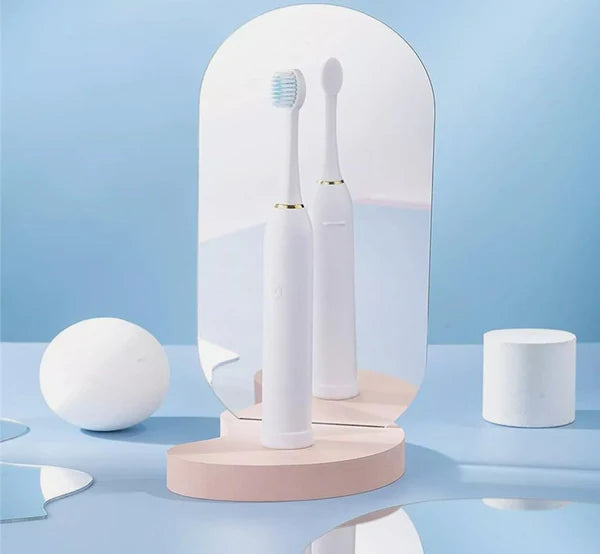 Fresh Glow Ultrasonic Electric Toothbrush for Healthy Bright Smiles