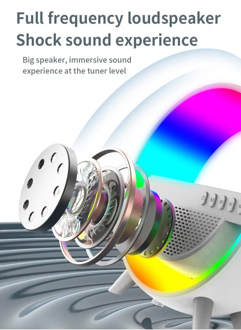 Glow Tune Pro Wireless Bluetooth Speaker with LED Ambience Light