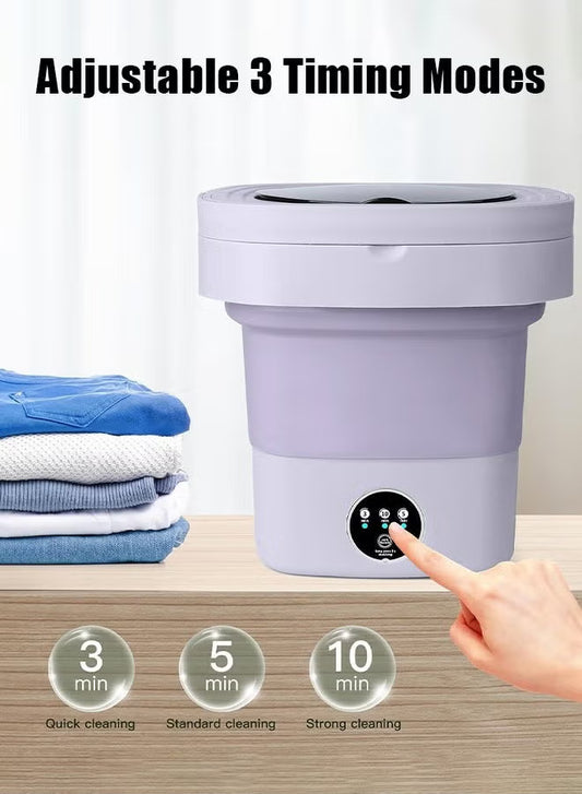 Wash Mate Go Compact Portable Washing Machine for Home & Travel