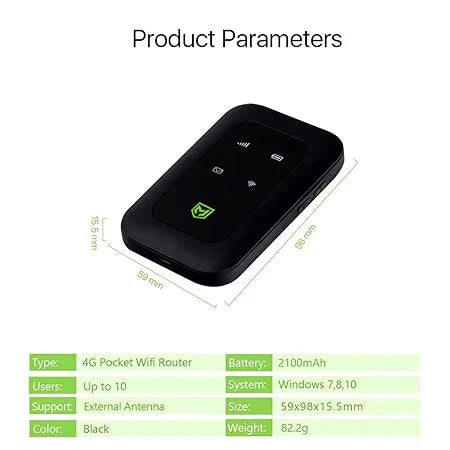 Mini Net Compact 4G Router for On-the-Go WiFi Anywhere