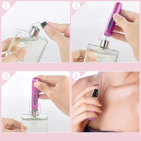 Essence of Elegance Premium 5-Piece Perfume Mist Set