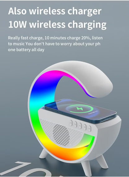 Glow Tune Pro Wireless Bluetooth Speaker with LED Ambience Light