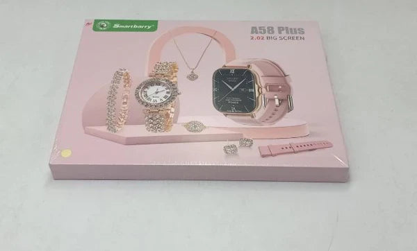 A58 Ultra Smart – 5-in-1 Watch for Health, Fitness & Style