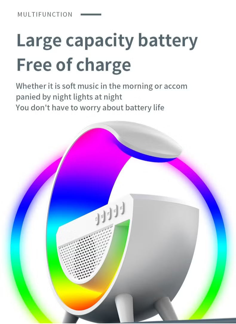 Glow Tune Pro Wireless Bluetooth Speaker with LED Ambience Light