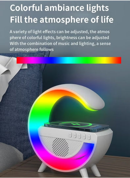 Glow Tune Pro Wireless Bluetooth Speaker with LED Ambience Light