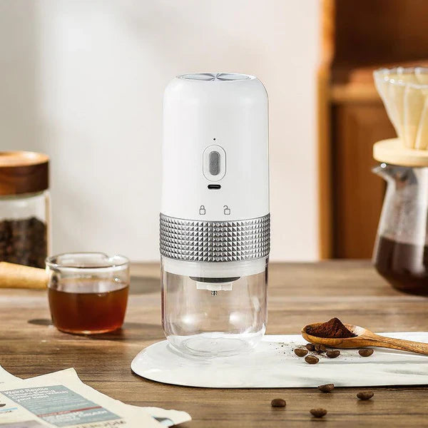 Grind Ease Electric Ceramic Coffee Grinder for Outdoor Brewing