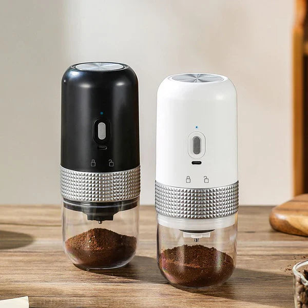Grind Ease Electric Ceramic Coffee Grinder for Outdoor Brewing
