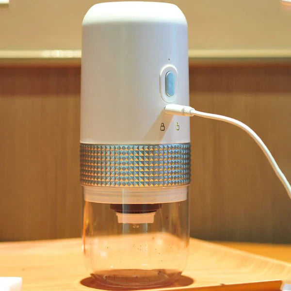 Grind Ease Electric Ceramic Coffee Grinder for Outdoor Brewing
