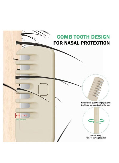 6 in 1 Nose & Ear Hair Trimmer Set Portable Grooming Kit for Men & Women