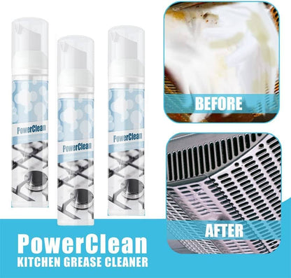 Power Clean Heavy-Duty Kitchen Grease Cleaner for Effortless Shine ✨🧼