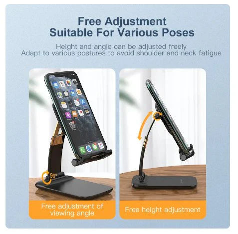 Stand Smart  Sleek Desktop Holder for Phones & Tablets