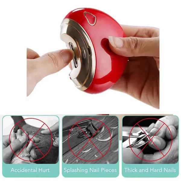Nail Ease Electric Nail Grinder for Smooth & Safe Trimming