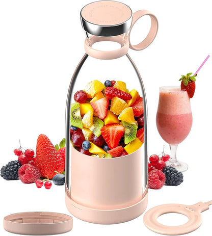 Portable Juicer Bottle with USB Rechargeable Power