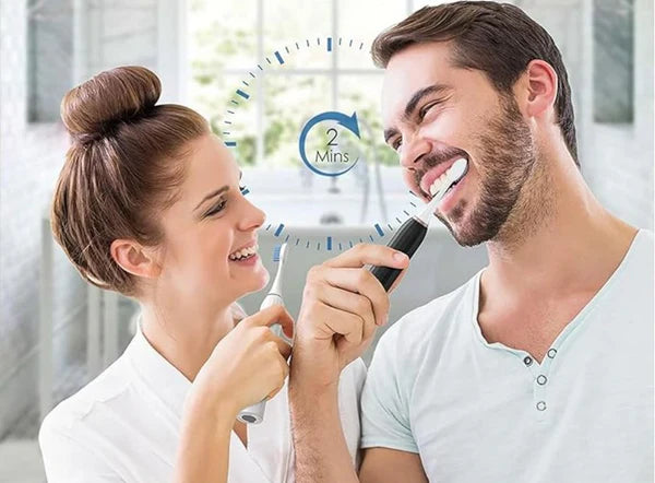 Fresh Glow Ultrasonic Electric Toothbrush for Healthy Bright Smiles