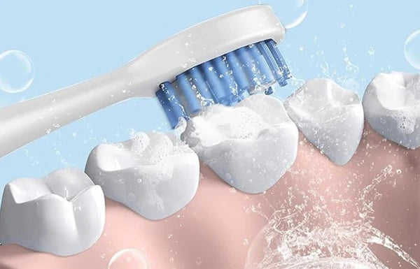 Fresh Glow Ultrasonic Electric Toothbrush for Healthy Bright Smiles